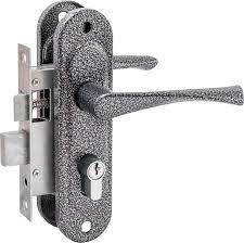 Замок врезной ЗВ 4-85.3 серебро (комплект) 931383