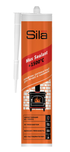 Sila Pro +1500°C герметик для печей, силикатный, красно-коричневый, 280мл 1050167