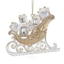 Ёлочная подвеска "Сани" X2266C Х918582