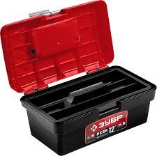 Ящик для инструментов ЗУБР НЕВА-12, 285 х155 х 125 мм, 12″ (38323-12)