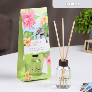 Диффузор ароматический «ТАЙЛАНД», 30 мл, кокосовое молоко ОБ56084