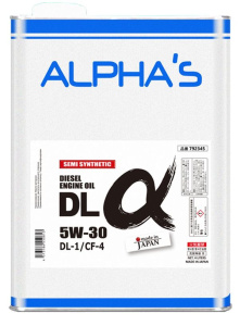 Масло моторное ALPHA  5W30 DL1/CF4 4л. 792345