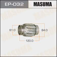 Гофра глушителя MASUMA 61x120 EP-032