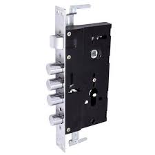 Замок врезной Н1 для китайских металлический дверей с кругл. регилями 00602