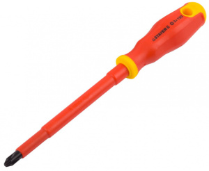 Отвертка  STAYER " PROFIL ELEKTRO" 2х100мм (+) 25142-2-10