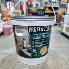 Лак по дереву и камню акриловый PROFIWOOD глянцевый 2.2л 1043176