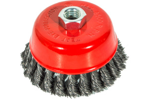 Корщетка-крацовка чашечная (сталь) 125мм 021058003