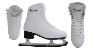 Коньки фигурные белые Princess р.37  (PW-215-2) 817397