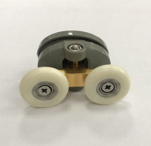 Ролик верхний д/душевой кабины на 2 отверст. 2-й с заглушкой 00342