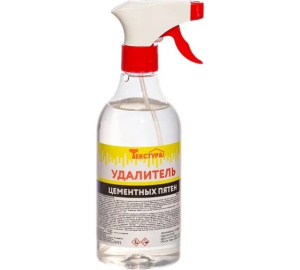 Спец. средство  Удалитель цементных пятен, ПЭТ  0,5 л. с пробкой триггер 1047068
