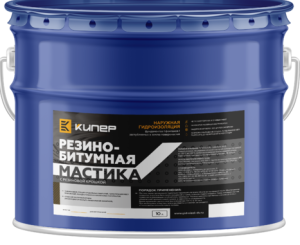 Резино-битумная мастика РБМ 5кг 20370