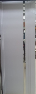Дверь межкомнатная с остеклением М2 Зеркало фацет (2000*800) Вайт  ОБ914867