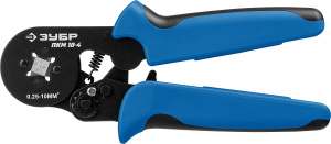 Мультидиапазонные пресс-клещи ЗУБР ПКМ-10-4,0.25 - 10 мм2, с квадратным профилем 22695