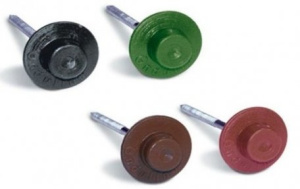 Гвозди для ондулина Коричневый 100шт/уп 180489