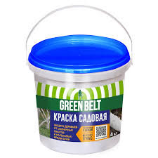 Краска акриловая садовая для деревьев GREEN BELT 4 кг 67783