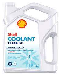 Антифриз SHELL Coolant Extra G11 (голубой) 4кг 550062770