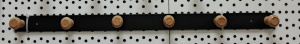 Вешалка настенная на 6 крючков, 51*3*3,5см H-159-6 ОБ55841