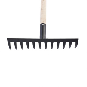 Грабли прямые 12 зуб с черенком 84774