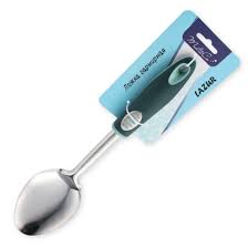 Ложка гарнирная, нержавеющая сталь, пластик, LAZUR 046474