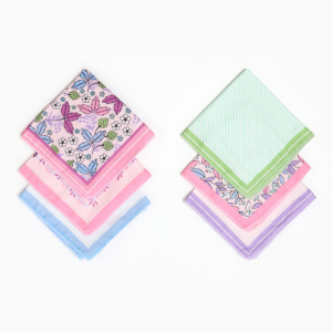 Носовой платок  женские Этель "Лето" 30*30 см,  100% хл 10394739 Х990823