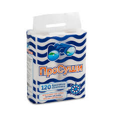 Бумажные полотенца Просуши 120 листов 2рул*60л 045835