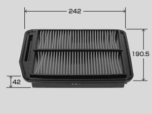 Воздушный фильтр A-881V SAKURA