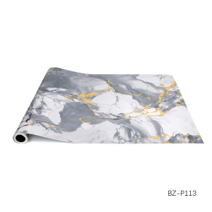 Панели ПВХ самоклеящиеся глянцевые в рулоне 1,2м х 2,8м х 0,23см BZ-P113 33306