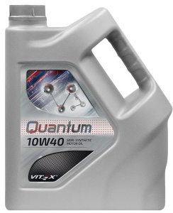 Масло моторное Vitex Quantum полусинтетическое, 10W-40, SN/CF 4 л V304309