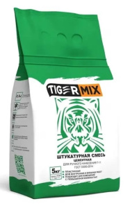 Штукатурка цементная ТайгерМикс Т-11 5кг 976865