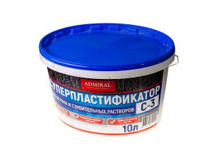 Суперпластификатор АДМИРАЛ 10л 9655609