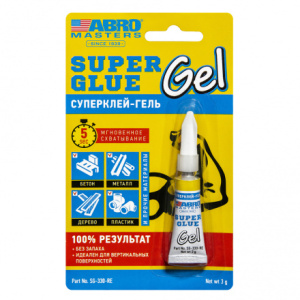 Клей-гель АБРО 3г 9698538