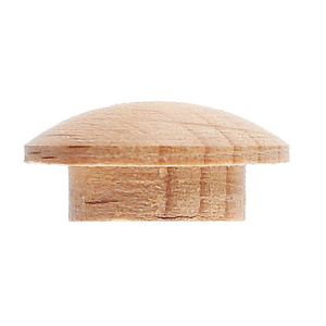 Заглушка на отверстие D 12мм,бук (20\12мм) 38166