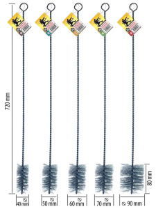 Веселый трубочист Ерш для очистки теплообменников Ф70 1016453