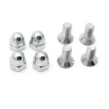 Винт крепления номера/рамки с гайкой, к-т 4шт 9111