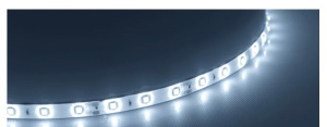 Лента светодиодная 4.8W/m 60SMD 5m12V белый, белое основание,6500К LS60345236