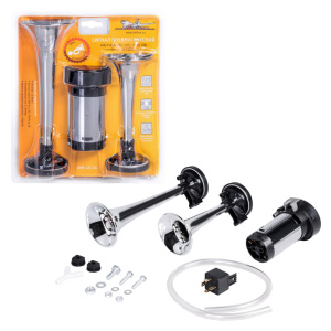 Сигнал звуковой AIRLINE пневма. 12V 600/756 Гц 2 шт. AHR-12C-04