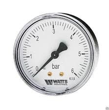 Манометр 0 - 6 bar горизонтальный 1/4 03571