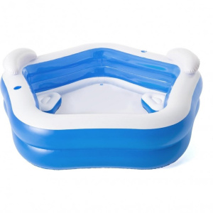 Бассейн надувной Bestway 213*206*69см (54153) 986482