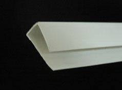 Концевой молдинг 8 мм*3 м белый 46119