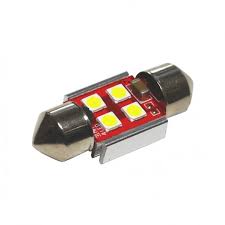 Лампа диод 28мм 10-60v 4SMD 78160MK