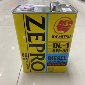 Моторное масло Idemitsu ZEPRO DIESEL DL-1 5W30 4L (полусинт./дизель)