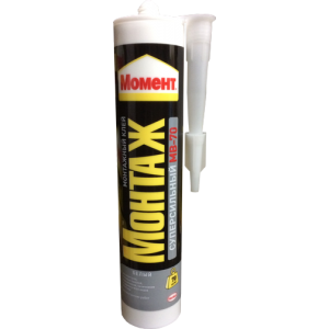Клей "Момент Монтаж МВ-70" суперсильный белый 400г ОЩ74979