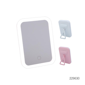 Зеркало настольное с подсветкой, 14,5*19см, BZ-JF119-5