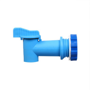 Кран для бака, бочки, канистры, d = 24 мм, синий 13280