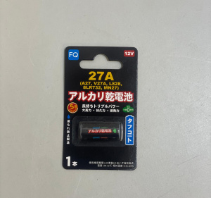 Батарейка щелочная FQ A27 12V 188401
