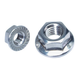 Гайка DIN 6923 с фланцем М10 оцинкованная 839423