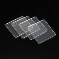 Накладка мебельная квадратная ТУНДРА, 70х70 мм, 4 шт., прозрачная 7514369 82503