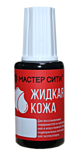 Жидкая кожа, МАСТЕР СИТИ, флакон 20мл, Молочный, 304 88113