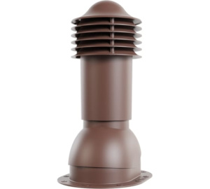 Труба вентиляционная Viotto для мягкой кровли при монтаже ( утепленная ,Ф125мм, h650) 814952