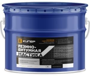 Резино-битумная мастика РБМ 10л/9кг 905100